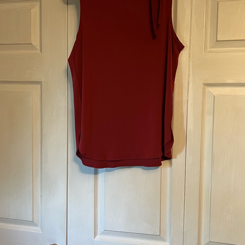Banana Republic Red Sleeveless Tank Top LIKE NEW